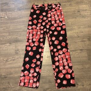 Pink Dice Pants